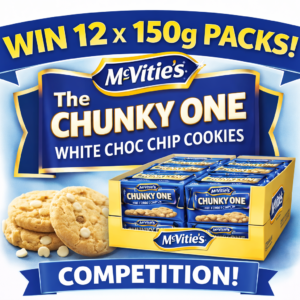 McVitie's The Chunky One White Choc Chip Cookies 150g x12