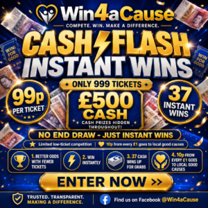 £500 Cash Flash Instant Wins